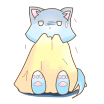 Light of the wolf dog sticker #108730