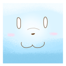 Light of the wolf dog sticker #108731