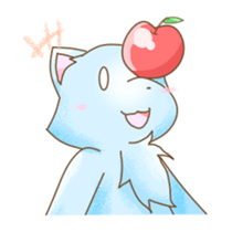 Light of the wolf dog sticker #108732