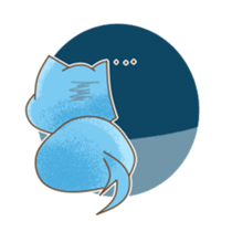 Light of the wolf dog sticker #108737