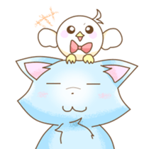 Light of the wolf dog sticker #108742