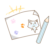 Light of the wolf dog sticker #108753