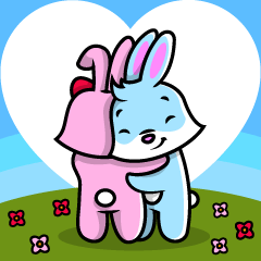 Cuddle and Hug - I LOVE YOU