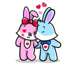 Cuddle and Hug - I LOVE YOU sticker #108808