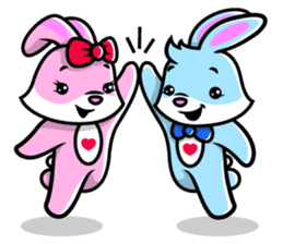 Cuddle and Hug - I LOVE YOU sticker #108814