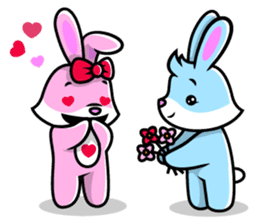 Cuddle and Hug - I LOVE YOU sticker #108816