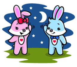 Cuddle and Hug - I LOVE YOU sticker #108822