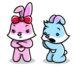 Cuddle and Hug - I LOVE YOU sticker #108831