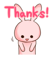 ROCKET rabbit sticker #109037