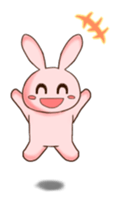 ROCKET rabbit sticker #109046