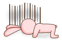 ROCKET rabbit sticker #109047