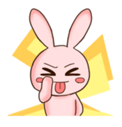 ROCKET rabbit sticker #109050