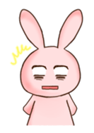 ROCKET rabbit sticker #109054