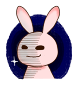 ROCKET rabbit sticker #109057