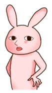 ROCKET rabbit sticker #109059