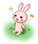 ROCKET rabbit sticker #109064