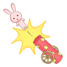 ROCKET rabbit sticker #109066