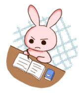 ROCKET rabbit sticker #109069