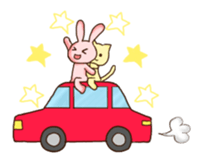 ROCKET rabbit sticker #109073