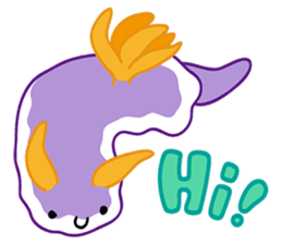 Wonder and cute marine life sticker #109356