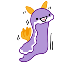 Wonder and cute marine life sticker #109359