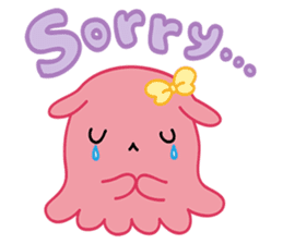 Wonder and cute marine life sticker #109366