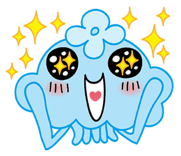 Wonder and cute marine life sticker #109377