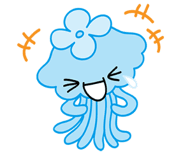 Wonder and cute marine life sticker #109379