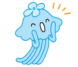 Wonder and cute marine life sticker #109380
