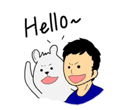 An and Bear sticker #109558