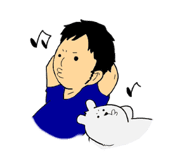 An and Bear sticker #109570