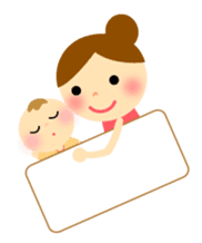 Mother and baby sticker #109777