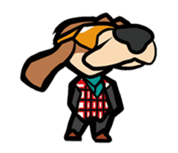 animal character sticker #109998