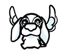 animal character sticker #110000