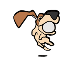 animal character sticker #110004