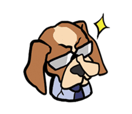 animal character sticker #110006