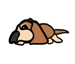 animal character sticker #110008