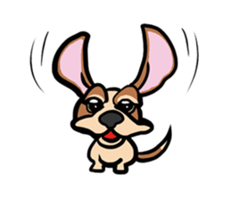 animal character sticker #110009