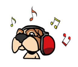 animal character sticker #110011