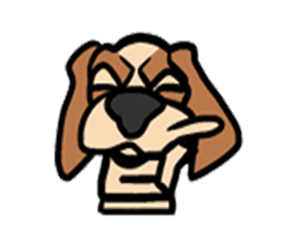 animal character sticker #110023
