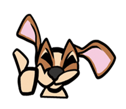 animal character sticker #110026