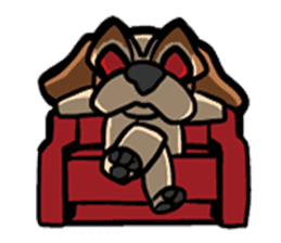 animal character sticker #110029