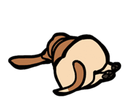 animal character sticker #110030