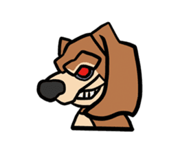 animal character sticker #110031