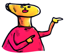 Karate Sosamo Assassins from the future. sticker #111966