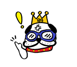 PUGKING sticker #112115