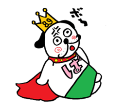 PUGKING sticker #112117