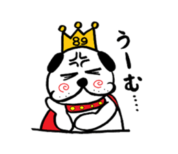 PUGKING sticker #112118