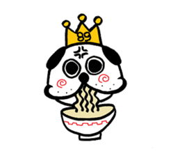 PUGKING sticker #112121