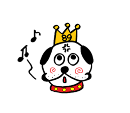 PUGKING sticker #112127